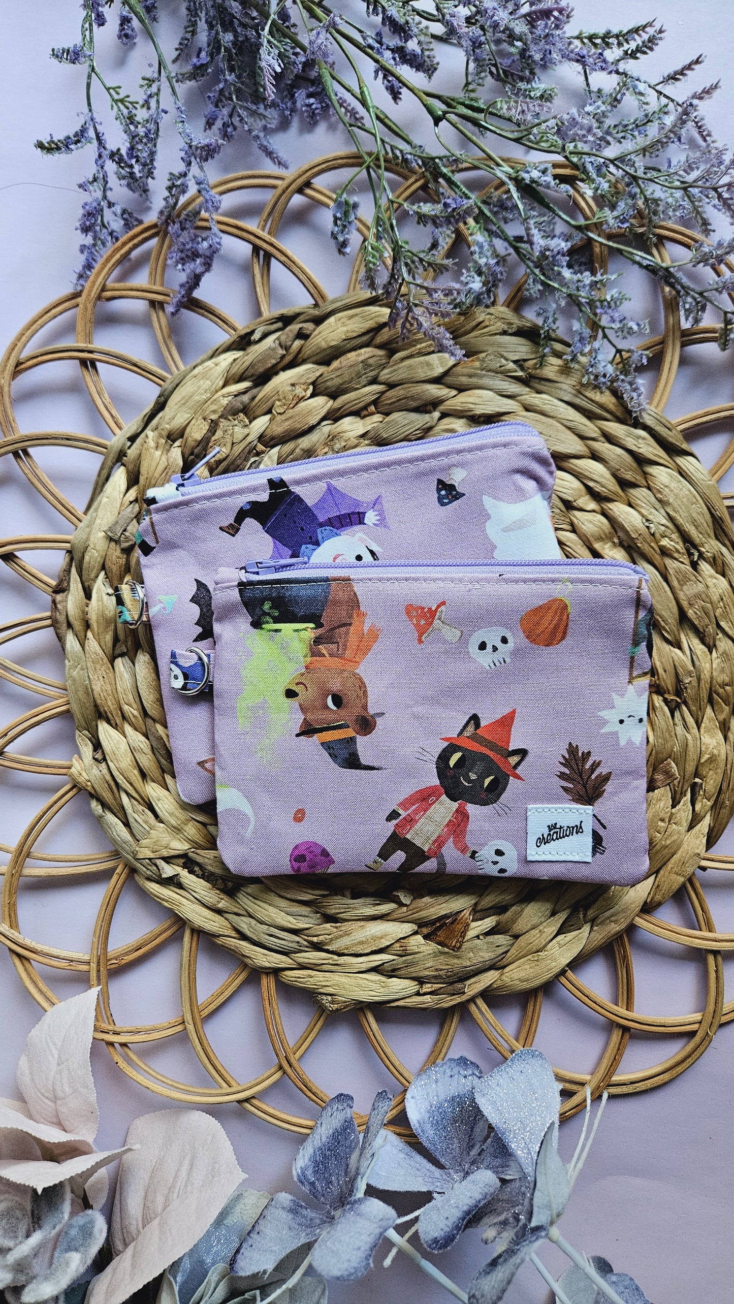 Coin Pouches - Spooky Edition (Pink/Purple/Orange)